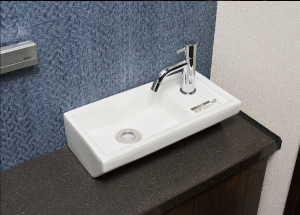トイレ手洗いカウンター