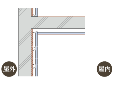 外壁断熱イメージ図