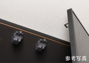 耐震ラッチ付吊戸棚
