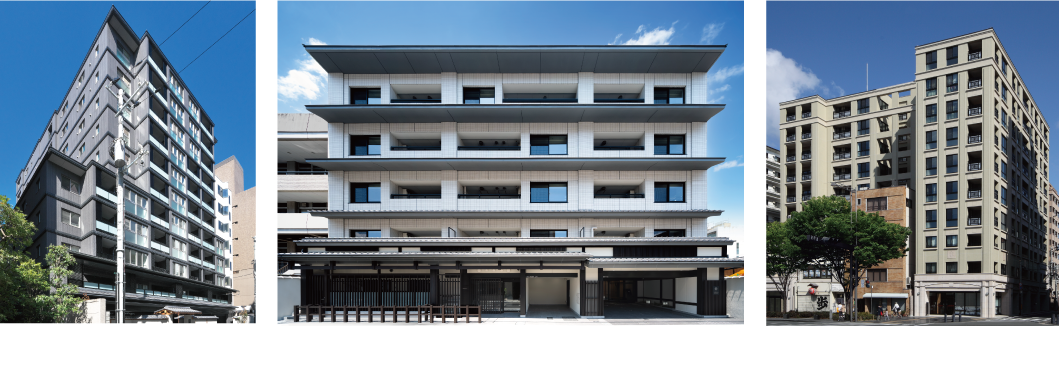イーグルコート京都御所南プレミアム迎賓館、イーグルコート京都御所南押小路本邸、イーグルコートラ・ヴァン御池